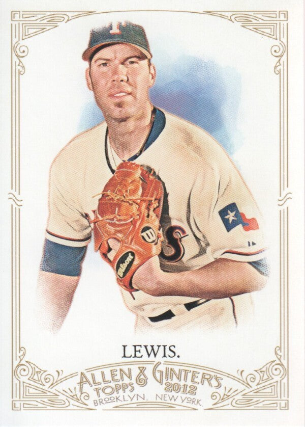 2012 Topps Allen and Ginter #341 Colby Lewis SP - NM
