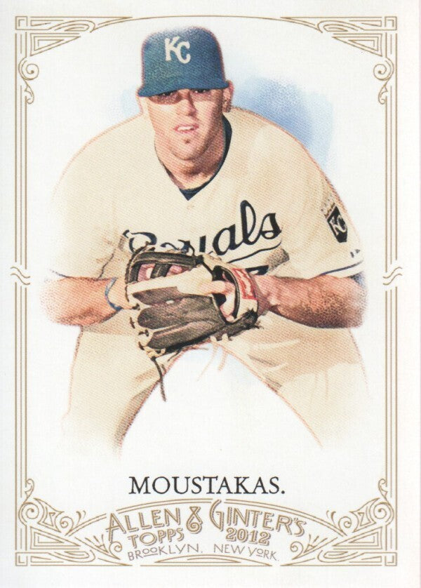 2012 Topps Allen and Ginter #318 Mike Moustakas SP - NM