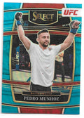 2022 Select UFC Prizms Light Blue #46 Pedro Munhoz 71/199 - NM