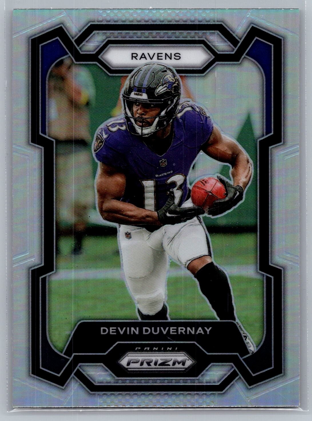 2023 Panini Prizm #23 Devin Duvernay Silver