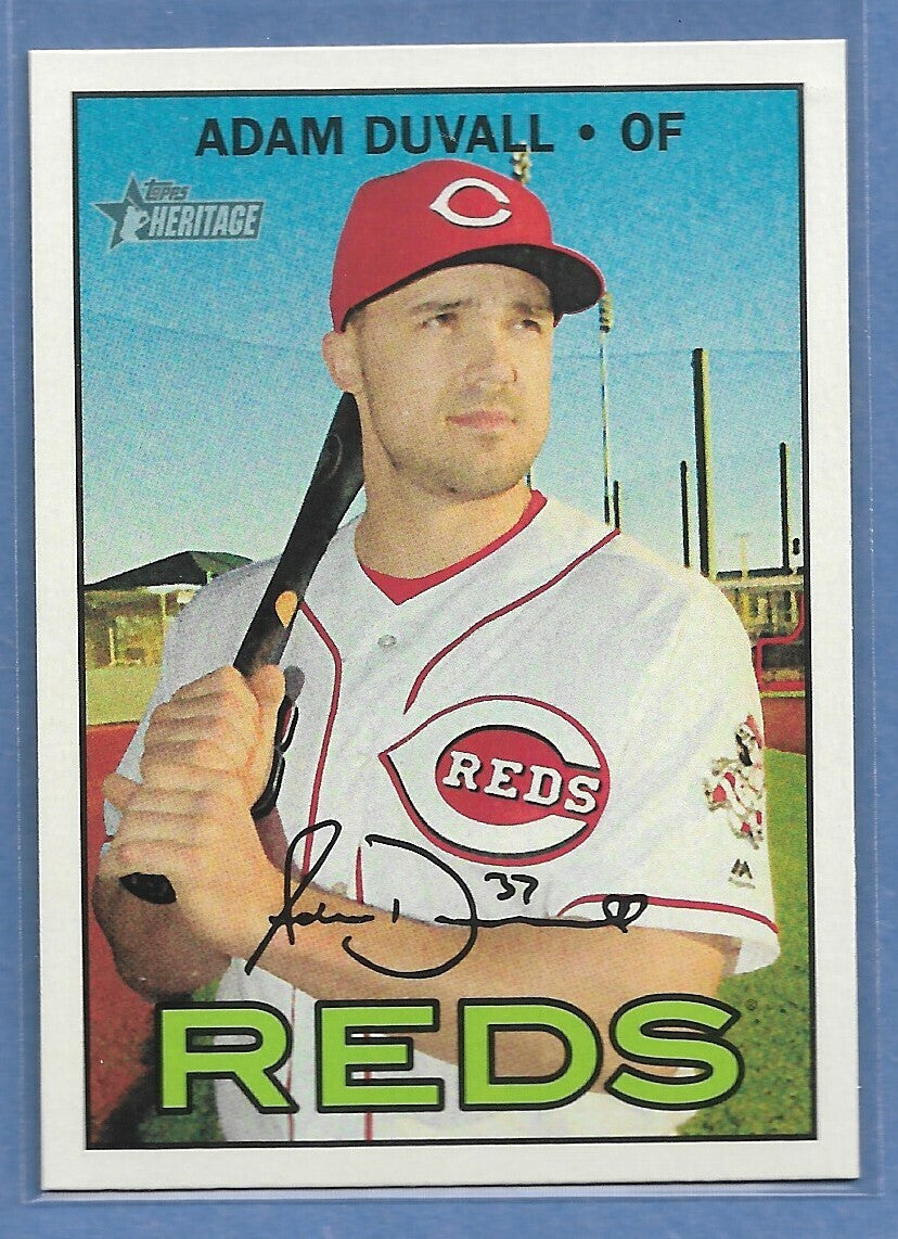 2016 Topps Heritage #656A Adam Duvall RC