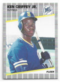 1989 Fleer #548 Ken Griffey Jr. RC - NM
