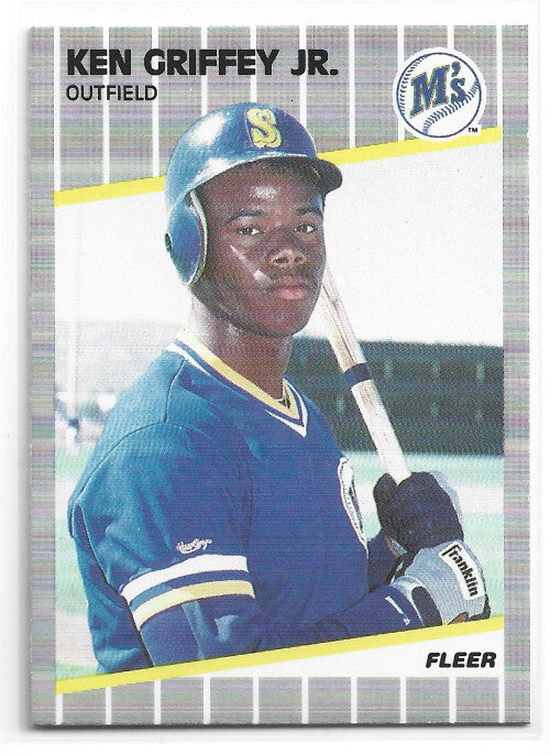 1989 Fleer #548 Ken Griffey Jr. RC - NM
