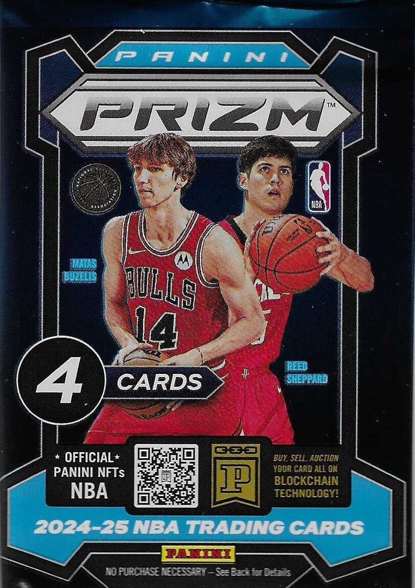 2024/25 Prizm Basketball Sealed Hobby Blaster Pack 4 Cards