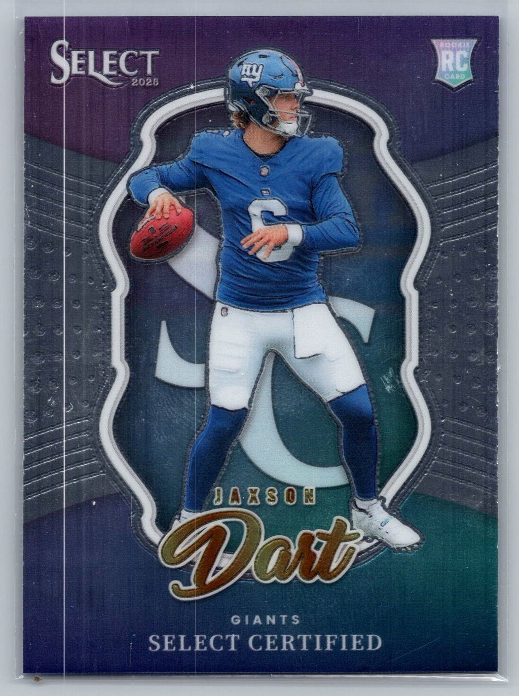 2025 Panini Select #17 Jaxson Dart Select Certified Rookies