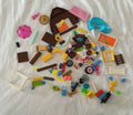 Lot Of 110 Lego Friends Bricks Doors Accessories Wheels Studs Minifigures