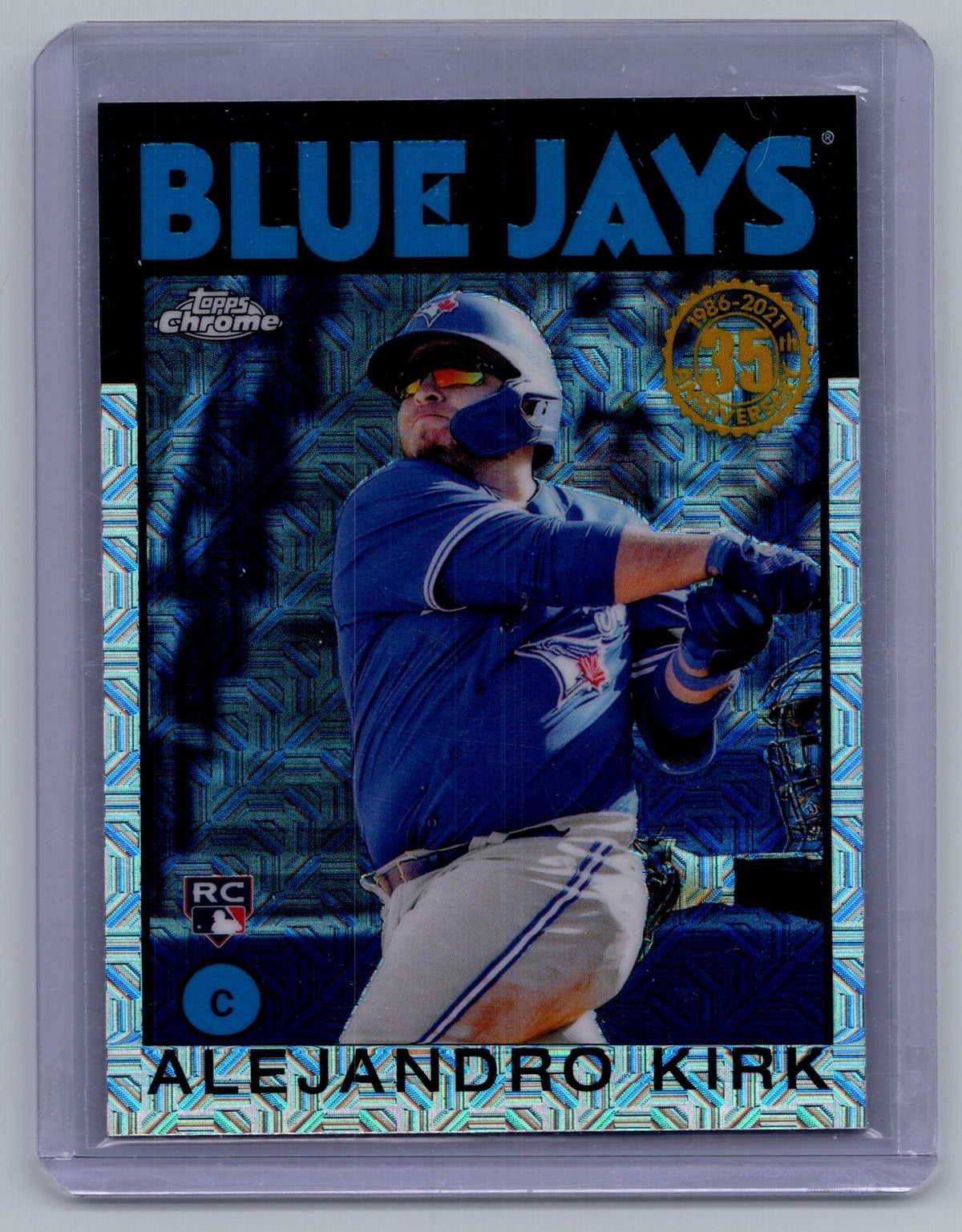 2021 Topps '86 Topps Silver Pack Chrome Series 2 #86TC83 Alejandro Kirk - NM