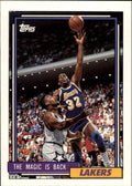 1992-93 Topps #54 Magic Johnson - NM
