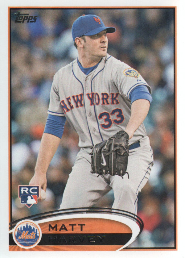 2012 Topps Update #US23 Matt Harvey RC - NM