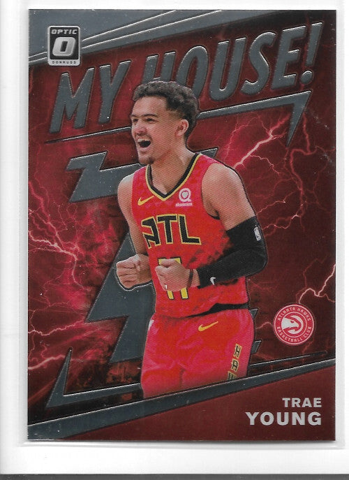 2019-20 Donruss Optic My House #18 Trae Young - NM