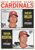 2013 Topps Heritage #262 Shelby Miller RC Trevor Rosenthal (RC) - NM