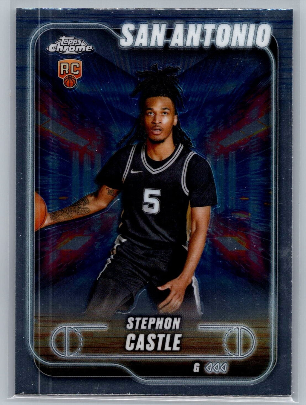 2024-25 Topps Chrome #122 Stephon Castle RC