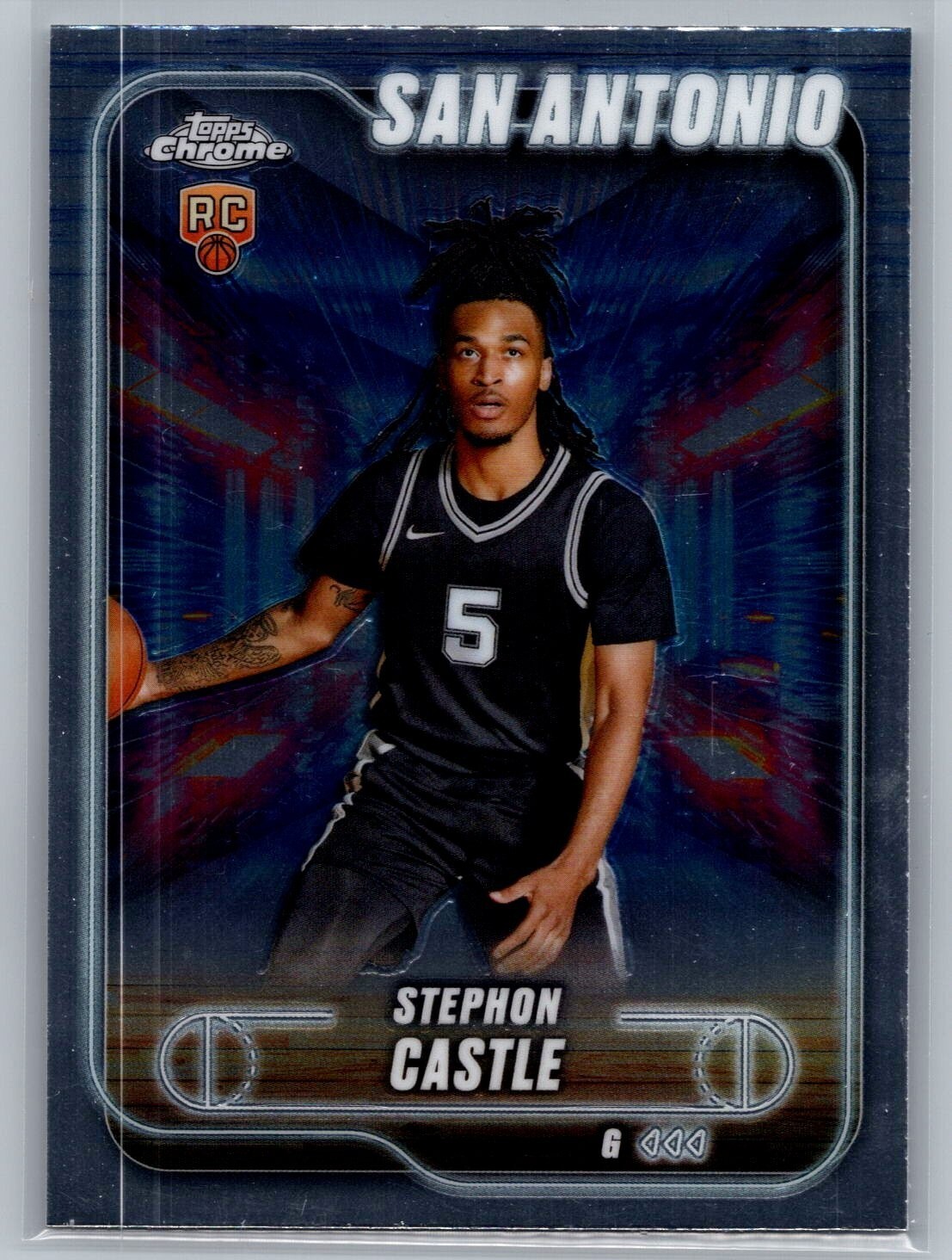 2024-25 Topps Chrome #122 Stephon Castle RC