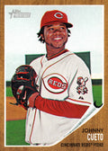 2011 Topps Heritage #450 Johnny Cueto SP - NM