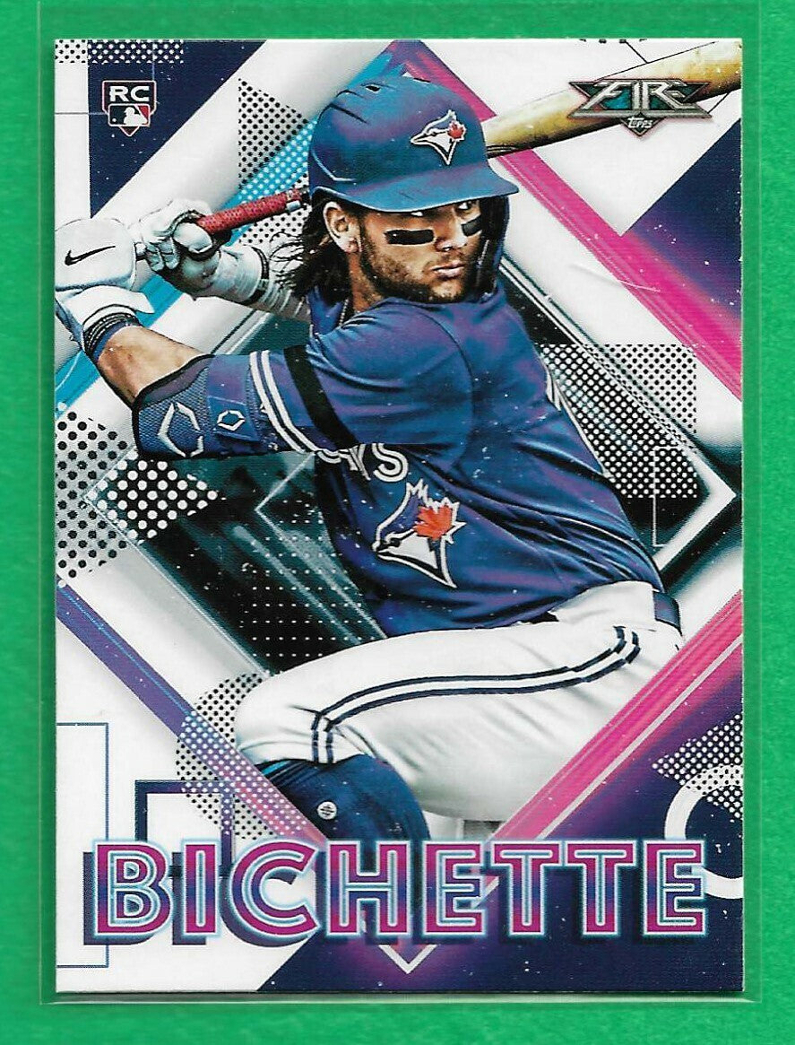 BO BICHETTE 2020 Topps Fire #71 RC TORONTO BLUE JAYS