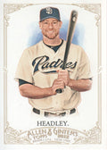 2012 Topps Allen and Ginter #348 Chase Headley SP - NM