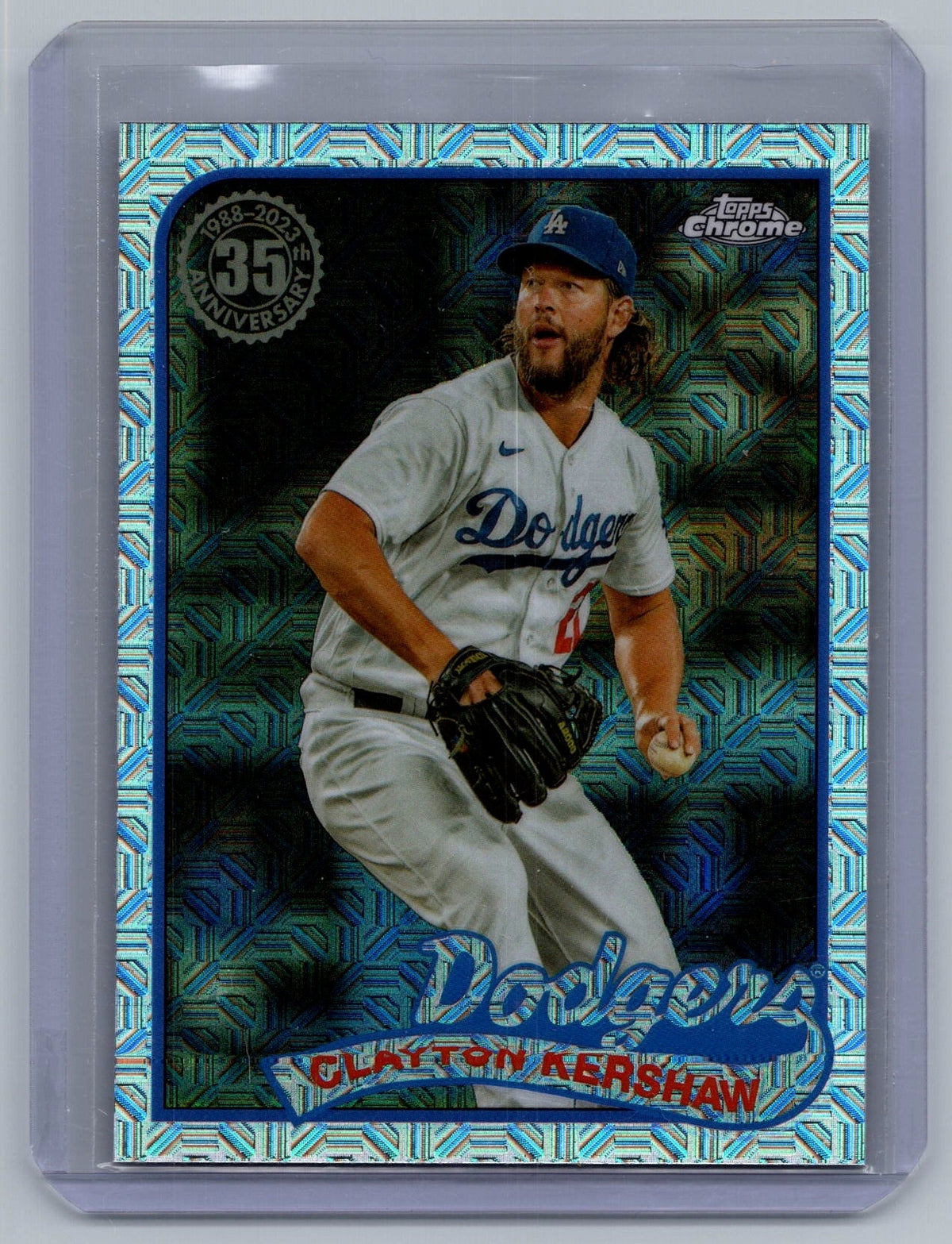 2024 Topps '89 Topps Silver Pack Chrome #T89C12 Clayton Kershaw - NM