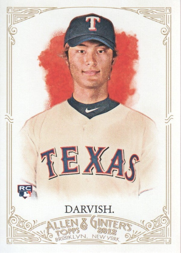 2012 Topps Allen and Ginter #4 Yu Darvish RC - NM
