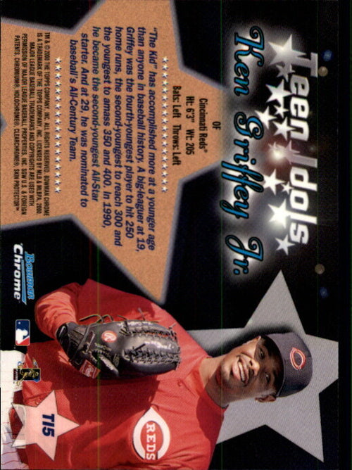 2000 Bowman Chrome Teen Idols #TI5 Ken Griffey Jr. - NM