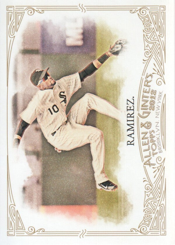 2012 Topps Allen and Ginter #335 Alexei Ramirez SP - NM
