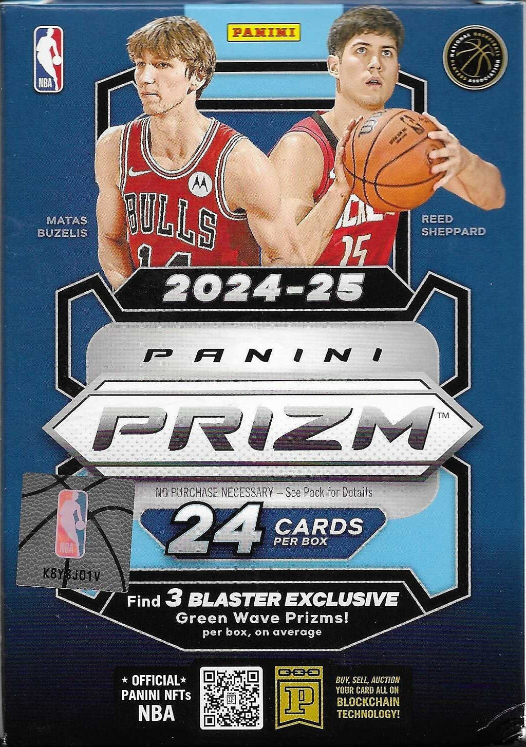 2024/25 Prizm Basketball Sealed Hobby Blaster Pack 4 Cards