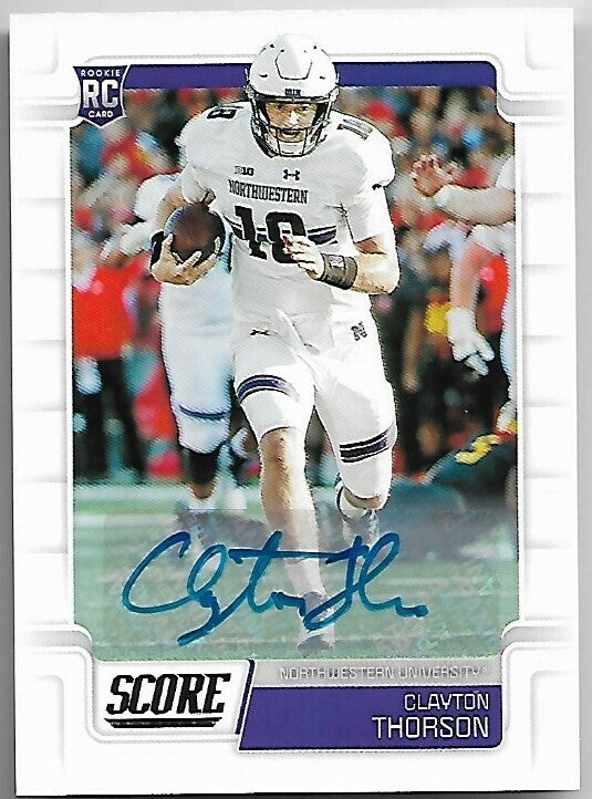 CLAYTON THORSON 2019 Score Rookie Autographs #411 Auto EAGLES