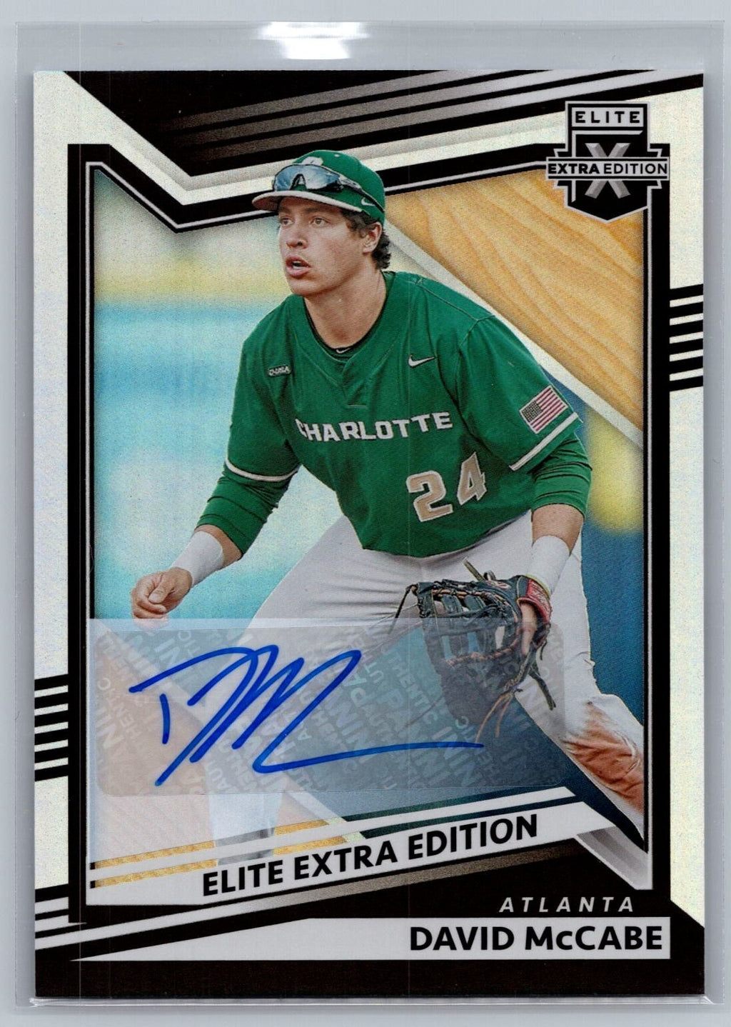 2022 Elite Extra Edition Signatures #125 David McCabe Auto