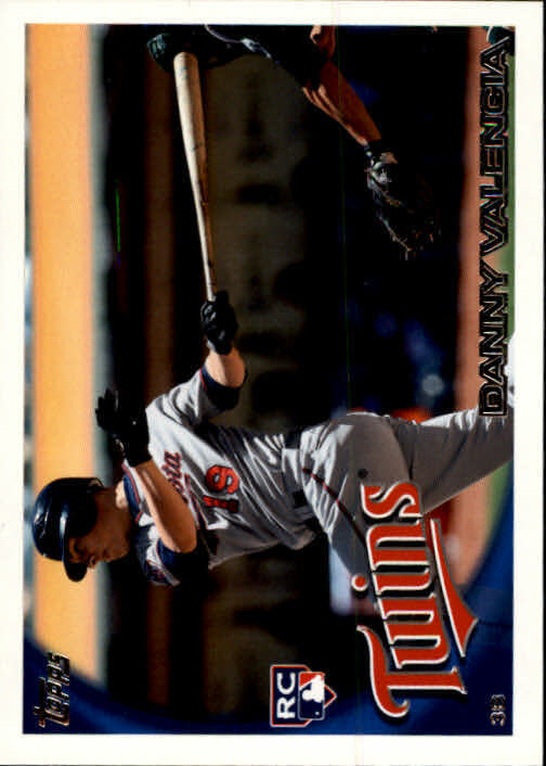 2010 Topps Update #US191 Danny Valencia RC - NM
