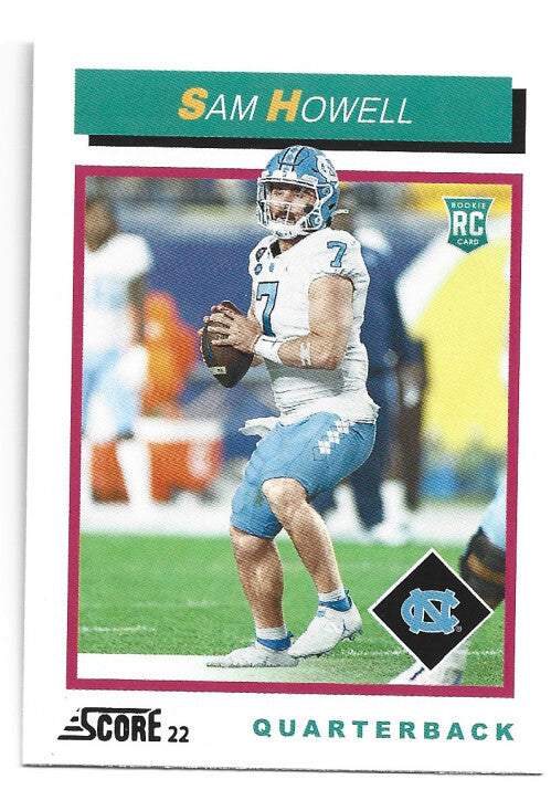 2022 Score '92 Throwback Rookies #4 Sam Howell - NM