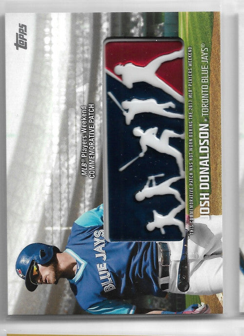 2018 Topps Players Weekend Patches #PWPJD Josh Donaldson