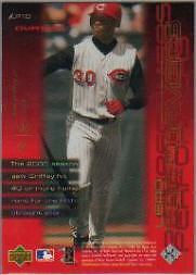 2001 Upper Deck Ovation Lead Performers #LP10 Ken Griffey Jr. - NM