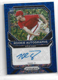 2021 Panini Prizm Rookie Autographs Prizms Blue Donut Circles 94 Kyle Cody 40/60