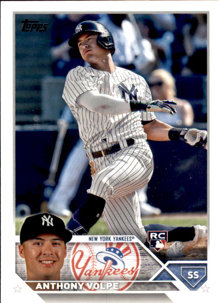 2023 Topps #460 Anthony Volpe RC - NM