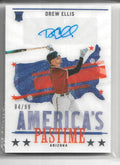 2022 Panini Chronicles America's Pastime #22 Drew Ellis Auto Jersey 64/99 - NM
