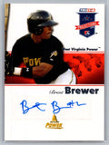 2008 TRISTAR PROjections Autographs #365 Brent Brewer Auto