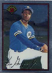 2002 Bowman Chrome Reprints #BCRKG Ken Griffey Jr. 89 - NM