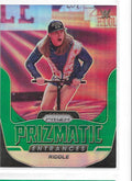 2022 Panini Prizm WWE Prizmatic Entrances Prizms Green #28 Riddle - NM