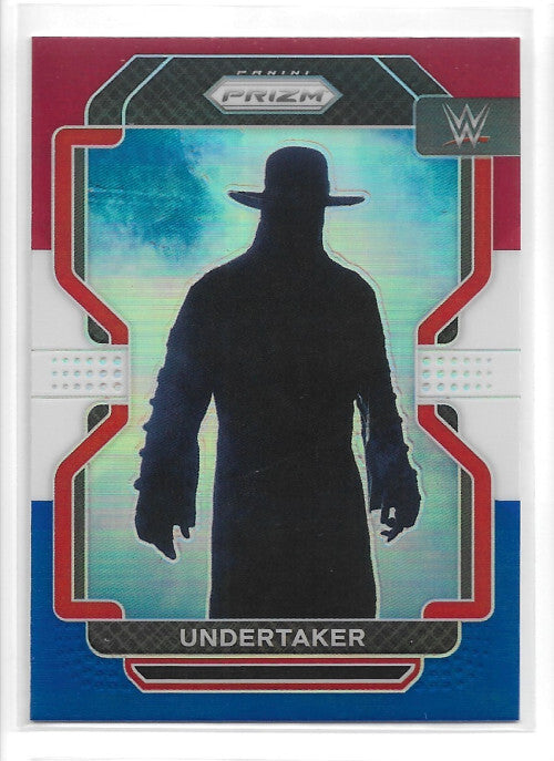2022 Panini Prizm WWE Prizms Red White and Blue #193 Undertaker - NM
