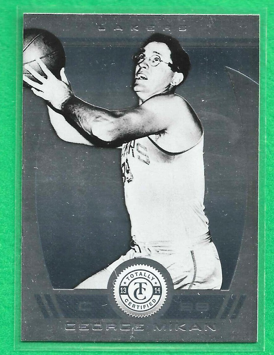 GEORGE MIKAN 2013-14 Totally Certified #266 LOS ANGELES LAKERS