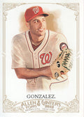 2012 Topps Allen and Ginter #336 Gio Gonzalez SP - NM