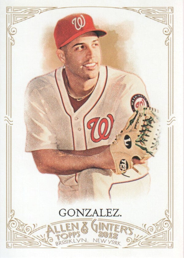 2012 Topps Allen and Ginter #336 Gio Gonzalez SP - NM