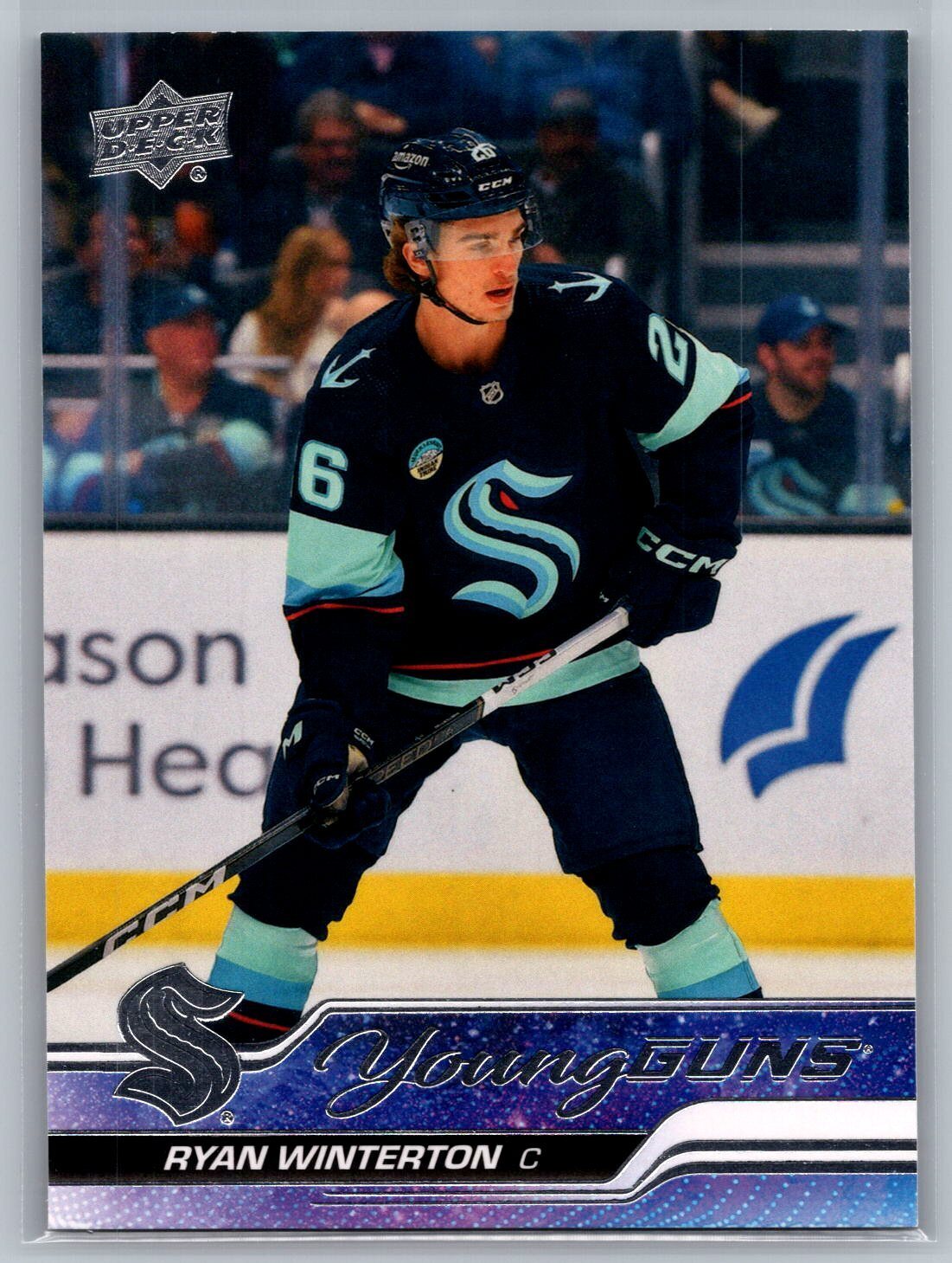 2023-24 Upper Deck #708 Ryan Winterton YG RC - NM