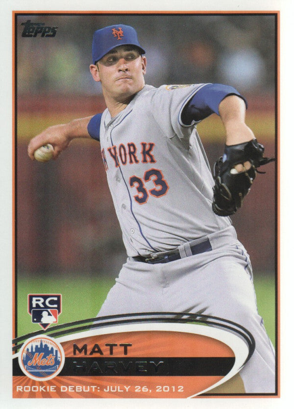 2012 Topps Update #US276 Matt Harvey RC - NM