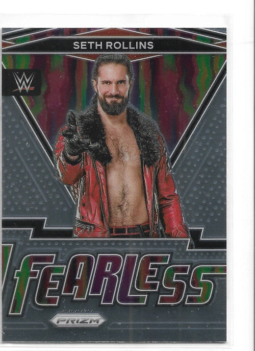 2022 Panini Prizm WWE Fearless #24 Seth Rollins - NM