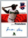 2008 TRISTAR PROjections Autographs #29 Juan Francisco
