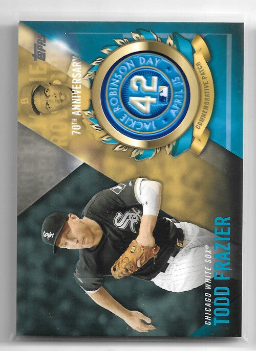2017 Topps Jackie Robinson Logo Patch #JRPCTF Todd Frazier - NM