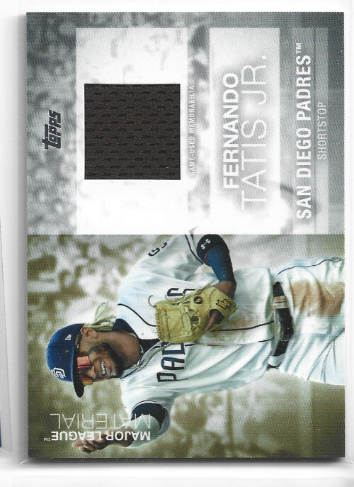 2020 Topps Major League Materials #MLMFT Fernando Tatis Jr. S2 Jersey - NM