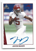 2021 Leaf Memories '90 Autographs Red #BAJB2 Javon Baker Auto 21/25 - NM