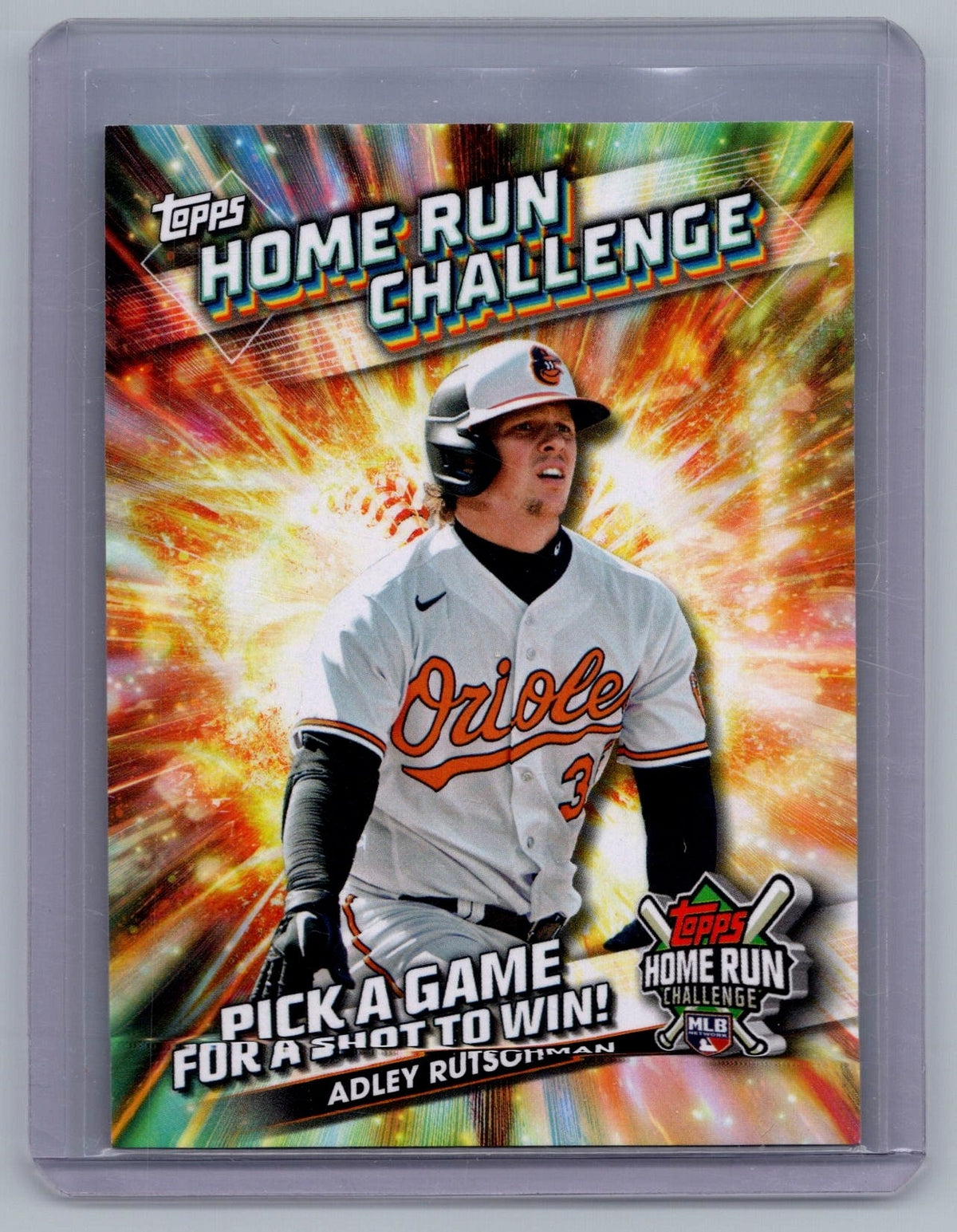2024 Topps Home Run Challenge Code #HRC7 Adley Rutschman - NM