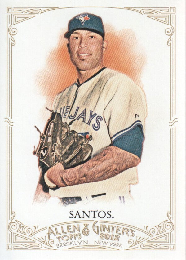 2012 Topps Allen and Ginter #322 Sergio Santos SP - NM